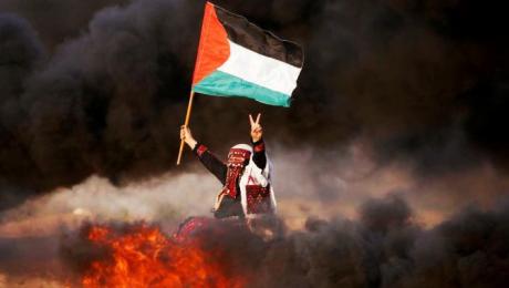 A palesztinok ki szeretnék vívni függetlenségüket...